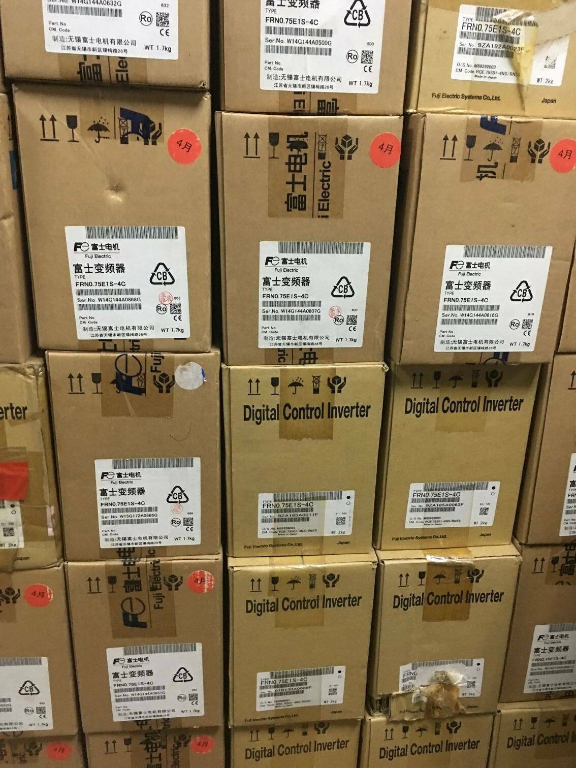 1PS For FUJI FRN0044E2S-4C 22KW/44A 18.5KW/38A 15KW/30A Inverter New