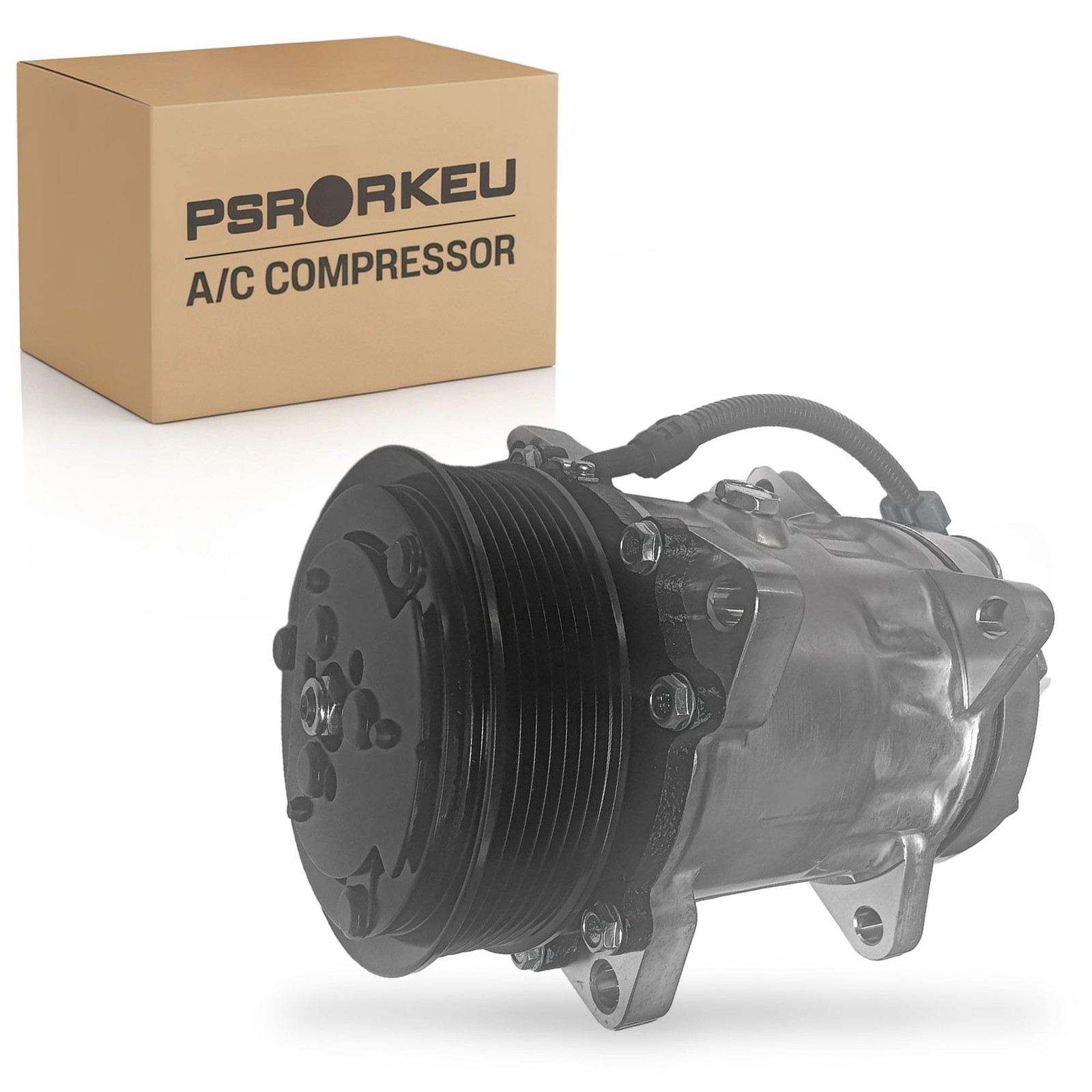 AC Compressor w/ Clutch for 1994-2009 Chevy Kodiak GMC Topkick 7.2L CO4618C