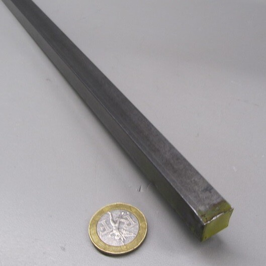 12L14 Square Carbon Steel Bars, 9/16″ Square x 4 Ft Length