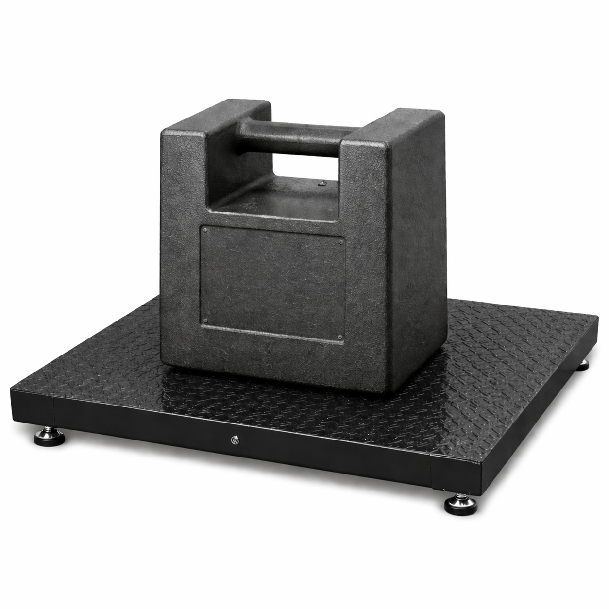 24×24 Industrial Floor Scale 10000lb x 1lb Platform Pallet Warehouse Heavy Dut