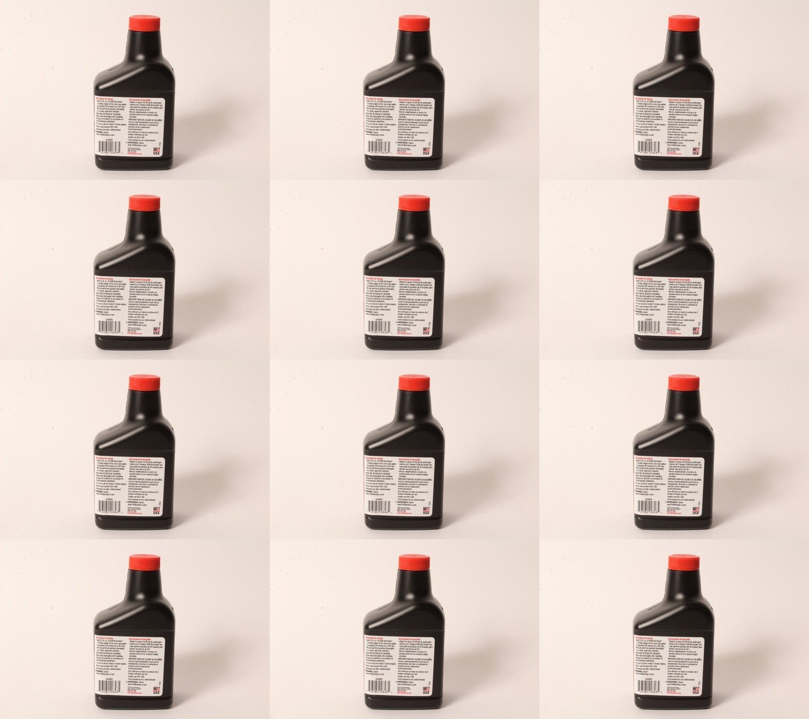 12 PK Echo 6550005 Red Armor 12.8 oz 2-Cycle Oil Blend Mix for 5 Gallons 50:1