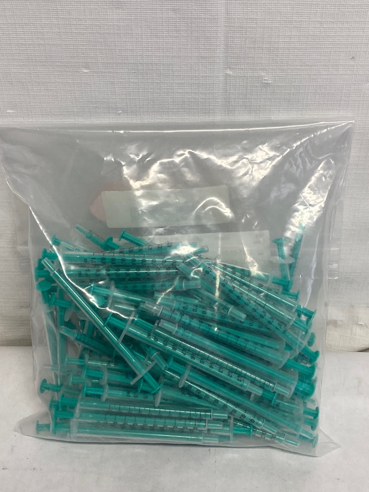 (100/Pk) THERMO National Target 1mL Plastic Graduated Syringes Slip Tip S7510-1