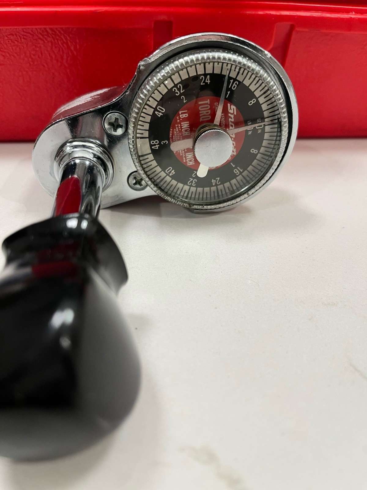 Snap-on TQSS025FUA U.S. Follow-up Torque Driver 1/4″ Drive Tested EUC