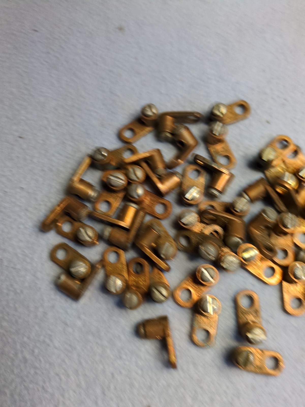 (8) T&B BKB L35 Mechanical Lug Terminal 8 AWG-14 Sol, Copper NOS