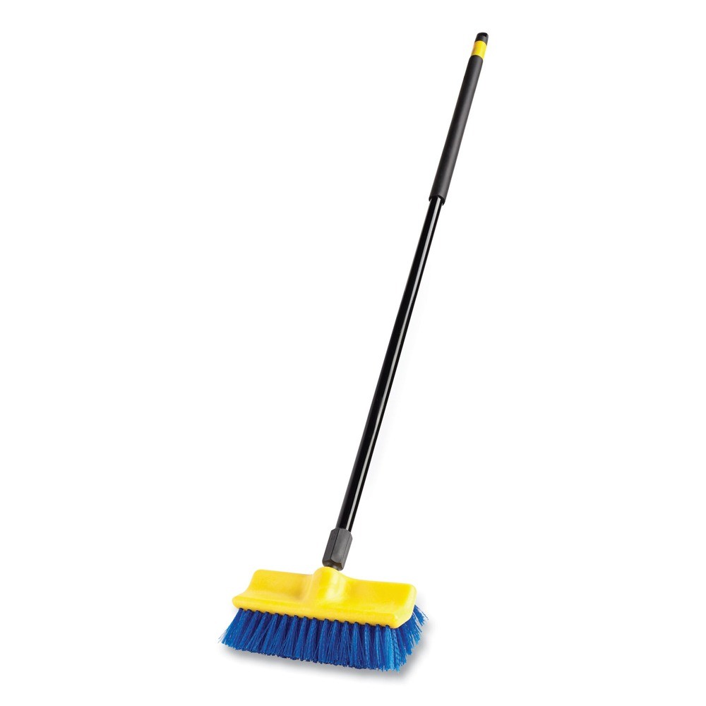 Rubbermaid Commercial 6337BLU 10 in. Bi-Level Deck Scrub Brush – BL Bristles New