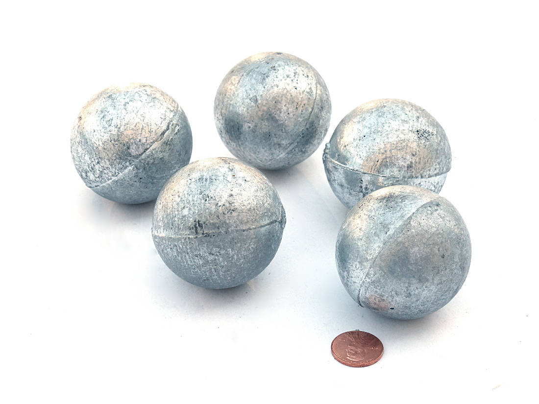 Zinc Balls 99.99% Pure (5 Pounds) Raw Zinc Metal Balls
