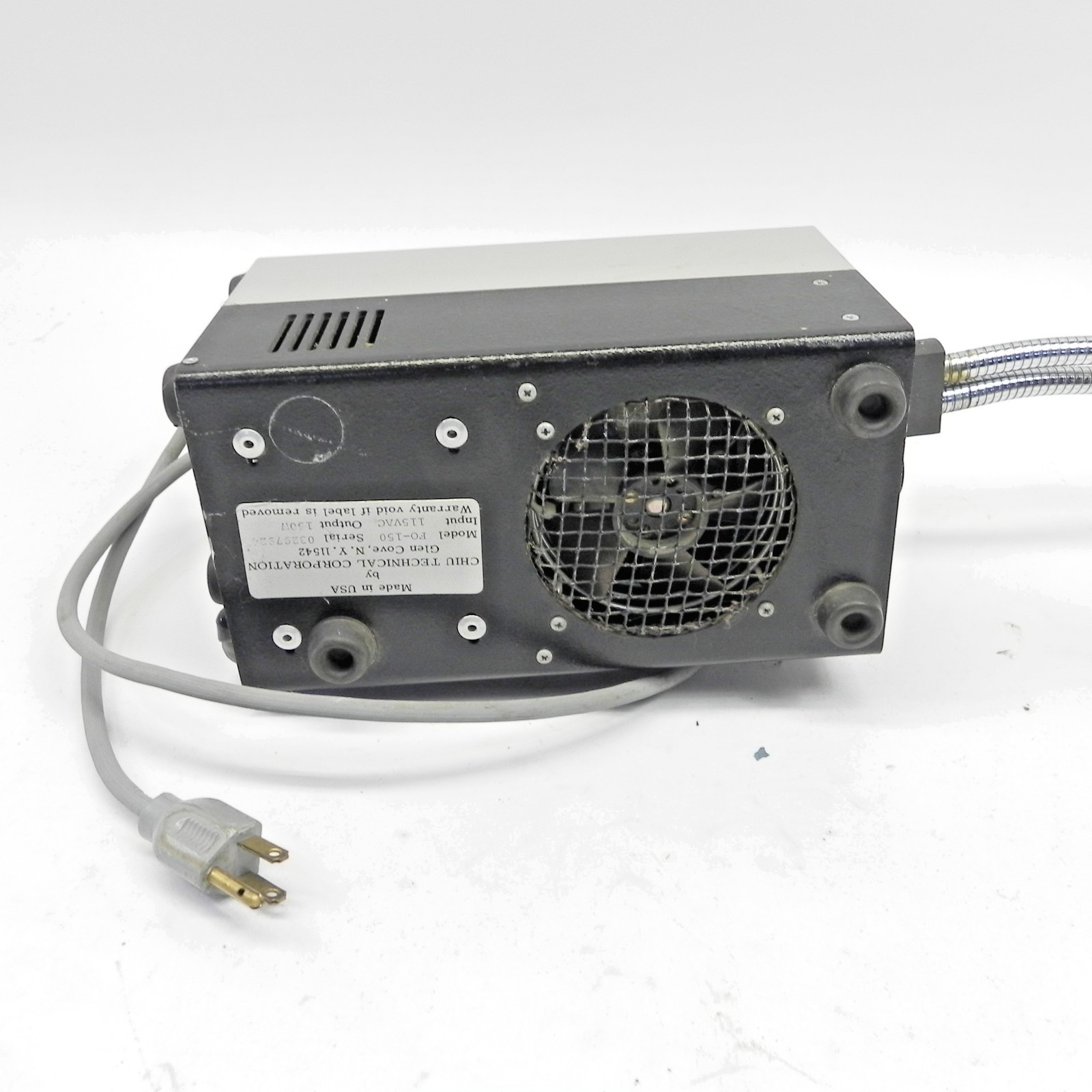 EHRENREICH FIBER OPTIC LIGHT MK2 115 VOLT AC ILLUMINATOR WORKING USED #FO-150