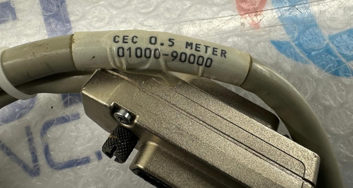 CEC 01000-90000 IEEE GPIB Cable 0.5 Meter