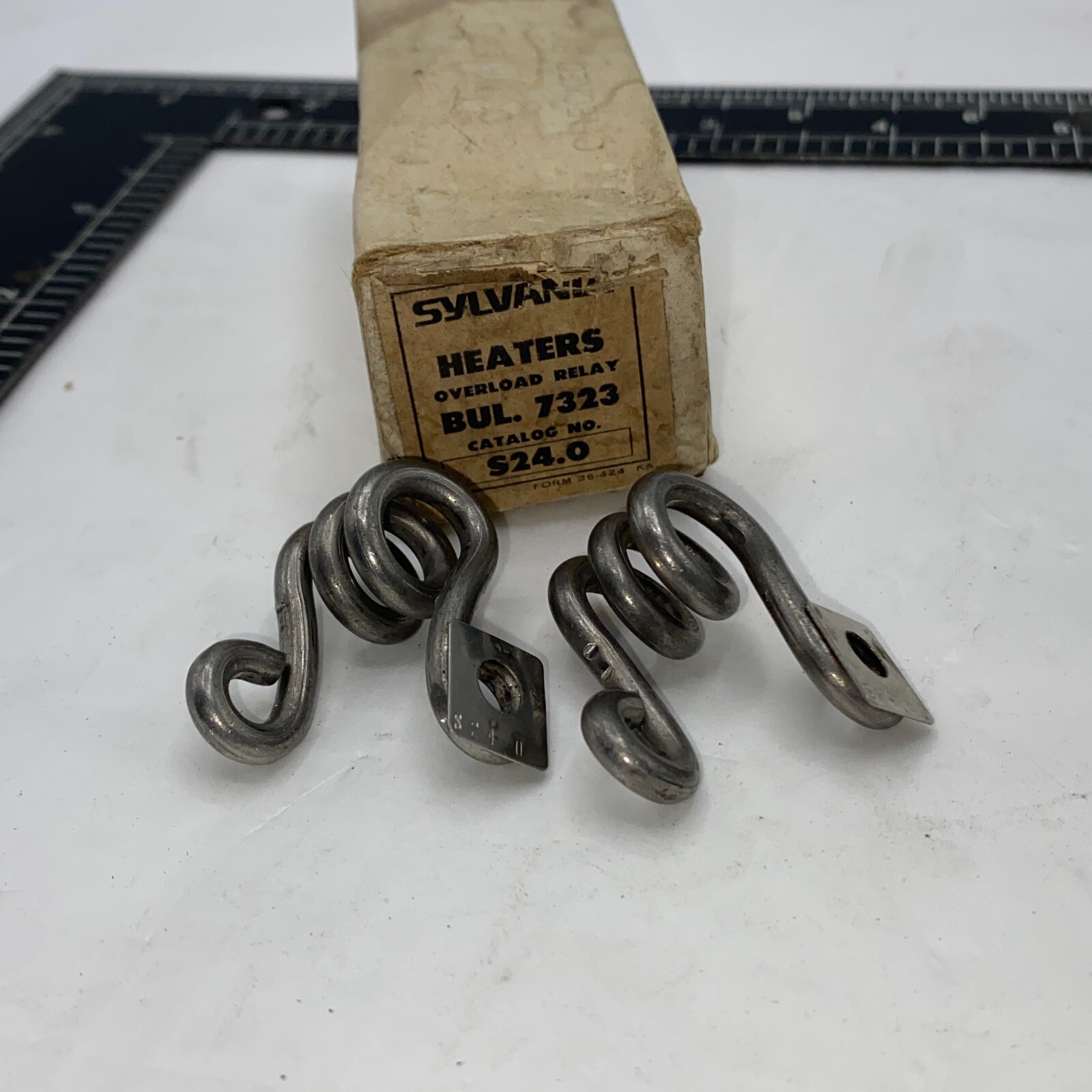 SYLVANIA S24.0 THERMAL OVERLOAD HEATER RELAY S240 BUL. 7323 PACK OF 2🔔