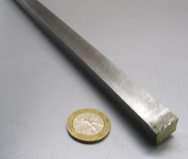 12L14 Square Carbon Steel Bars, 9/16″ Square x 4 Ft Length