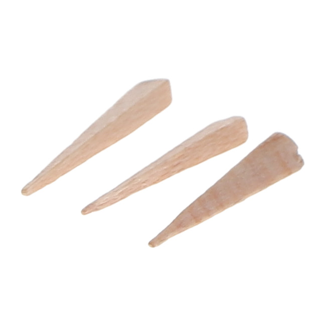 House Brand Dentistry 101248 Dental Matrix Wood Wedges Triangular Small 500/Pk