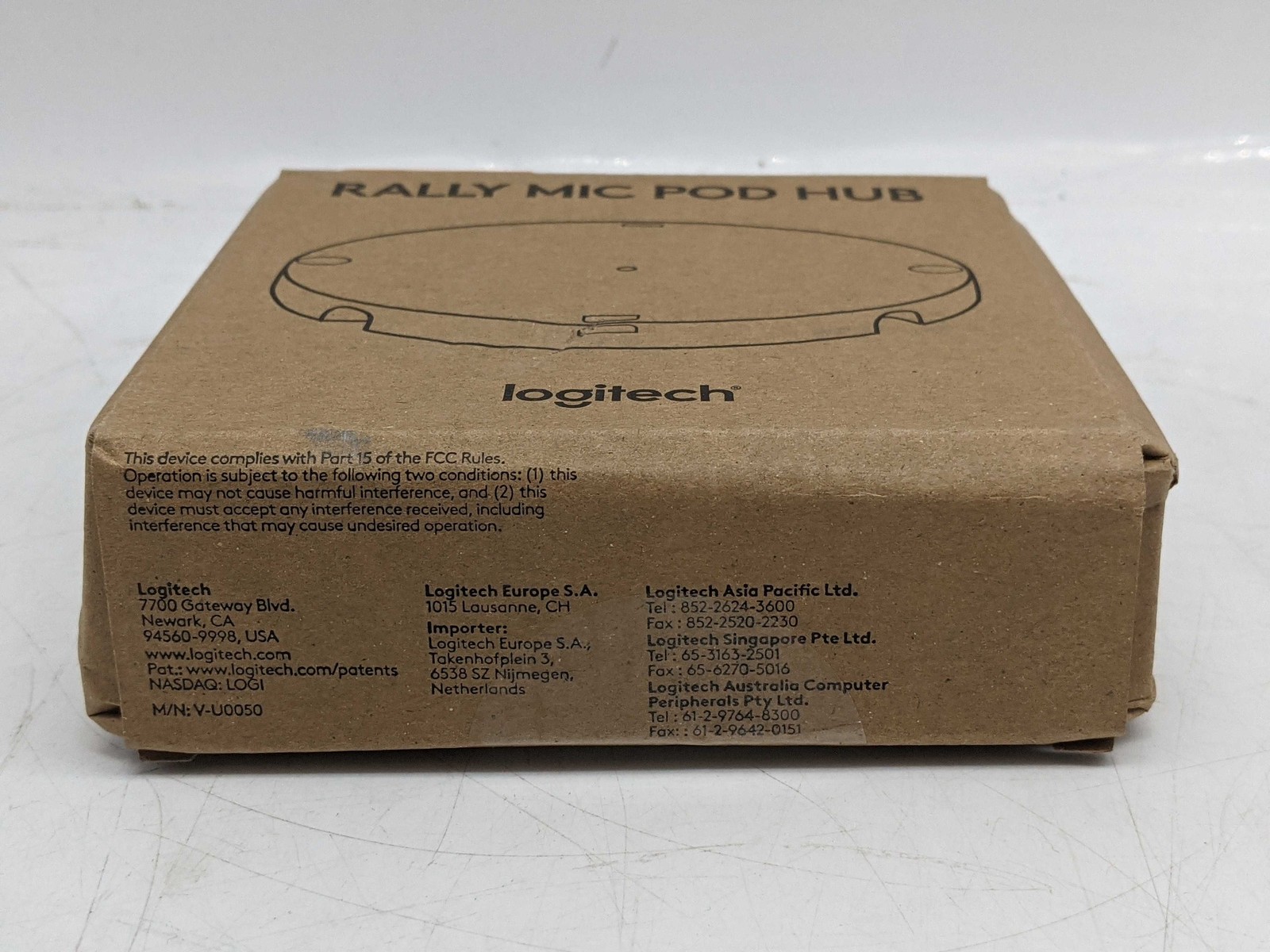 Logitech Rally Mic Pod Hub 939-001647