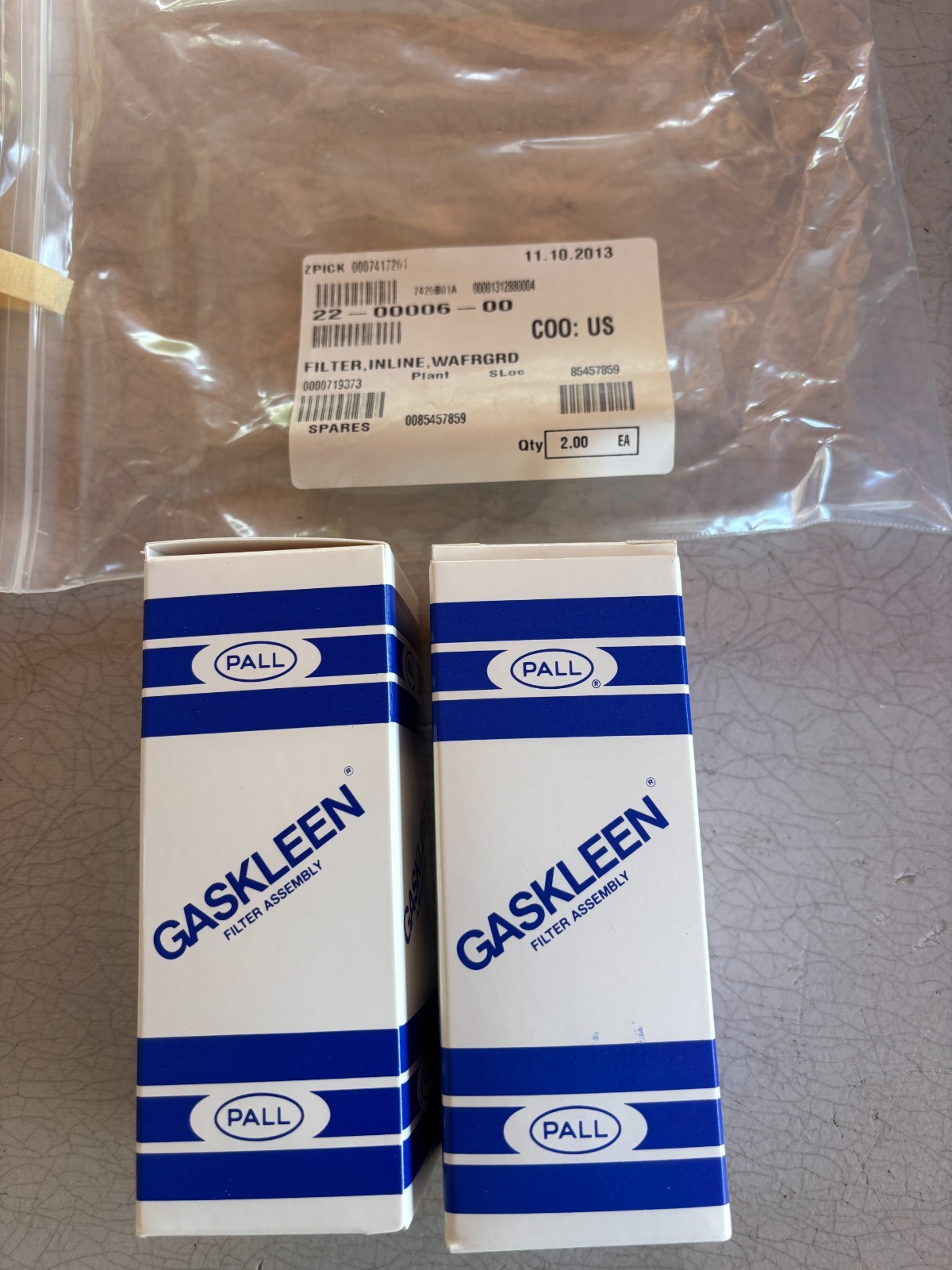 1EA – New in Box – PALL Mini Gaskleen Filter Assymbly GLFPF3000VMM4 US seller
