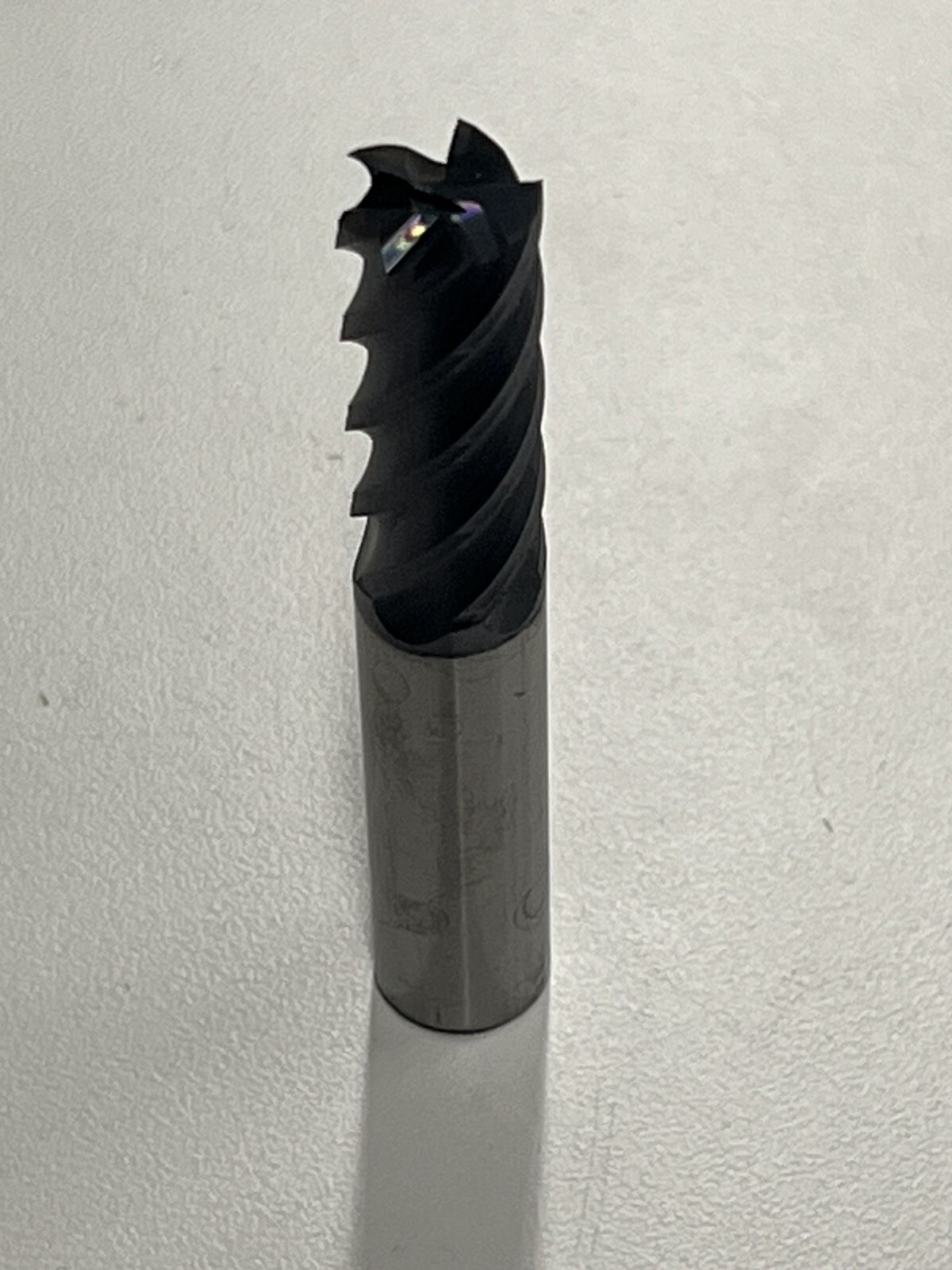 1/2” 5 Flute Square End Solid Carbide End Mill AlTiN Coated USA Made (10 Pieces)