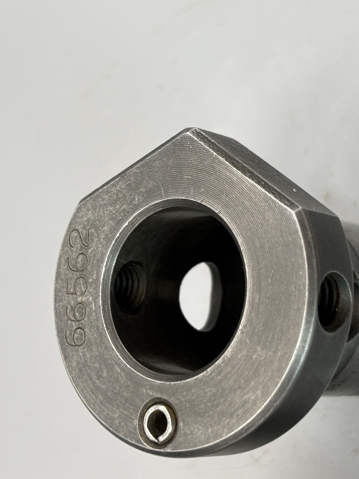 Lot of 2 Mazak Style 1.00″ ID x 1.250″ OD Boring Bar Reducer Sleeves