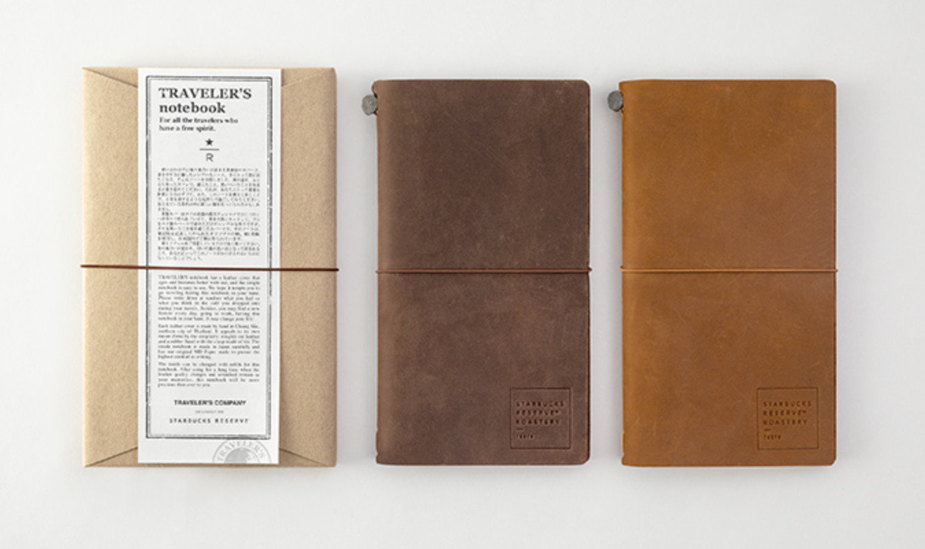 Starbucks Reserve Roastery Tokyo Traveler’s Notebook Camel Tokyo Exclusive