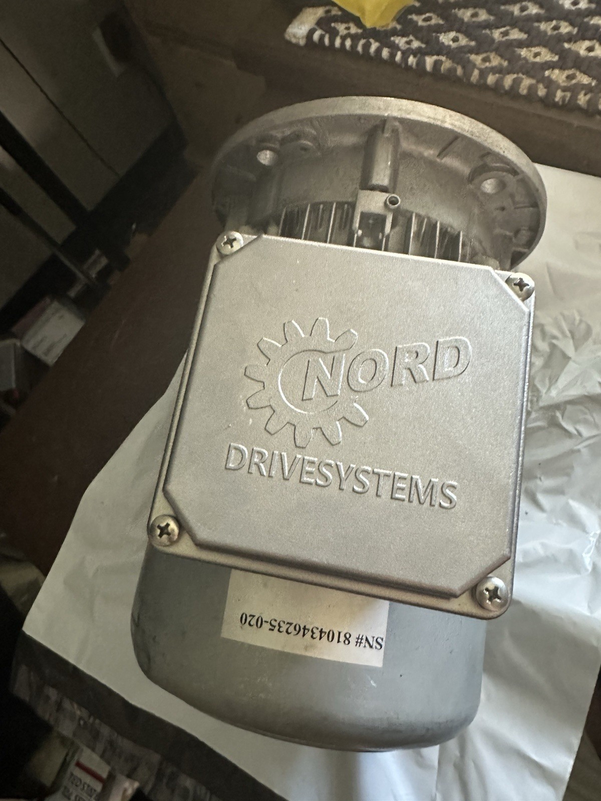 Nord SK90L/4-CUS Used Electric Motor 3ph 2hp 230/460V 60hz 1660rpm TEFC 60hz