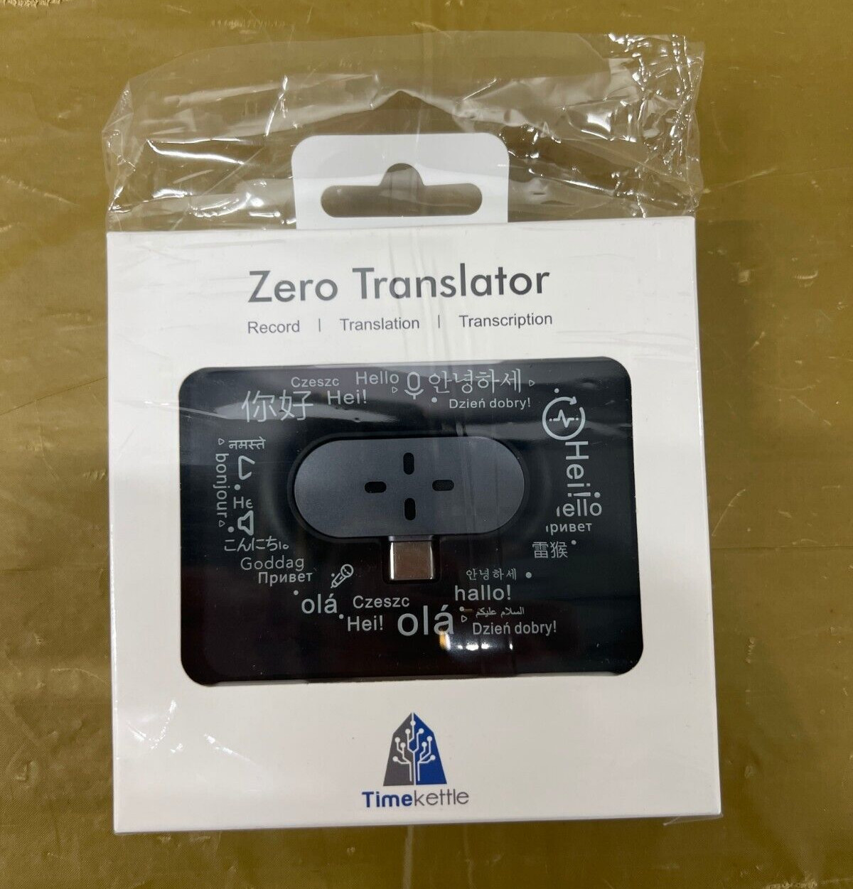 Timekettle Zero Translator Device Type-C for Android Only – Black (TMK002)