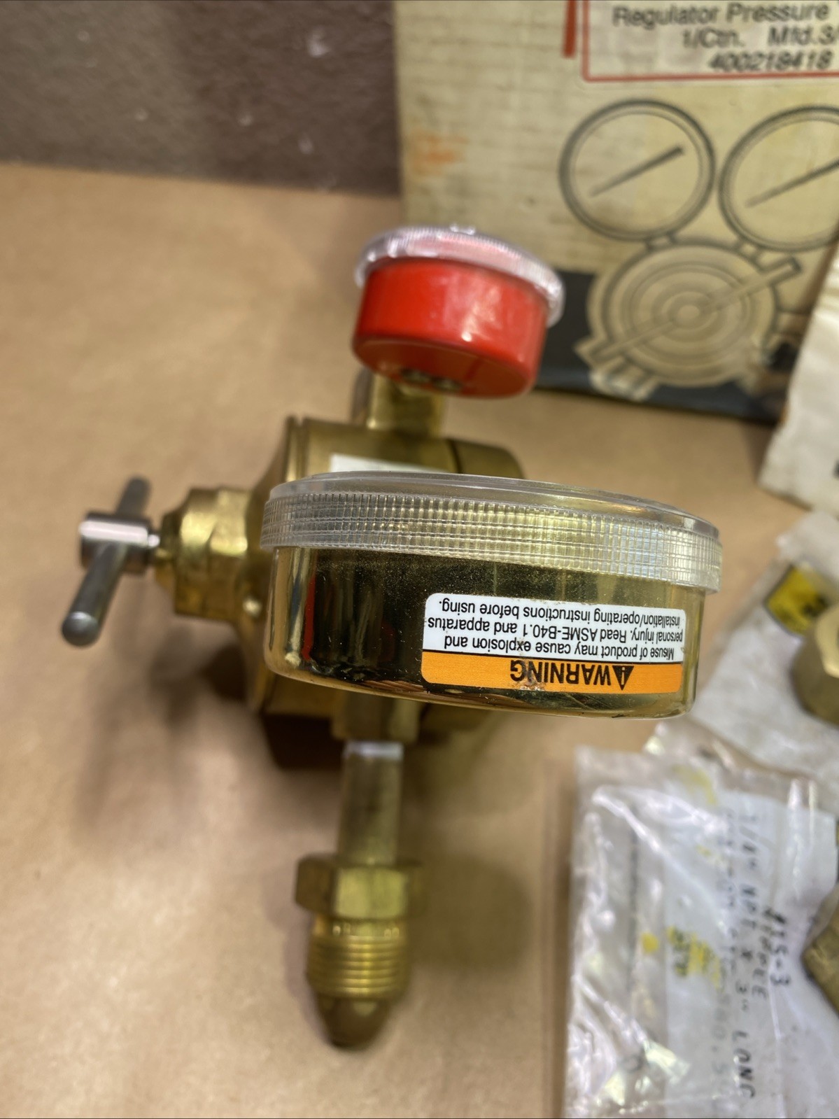 concoa airco cga 555 Two Stage Nitrogen Gauge Regulator (I Think It’s New)