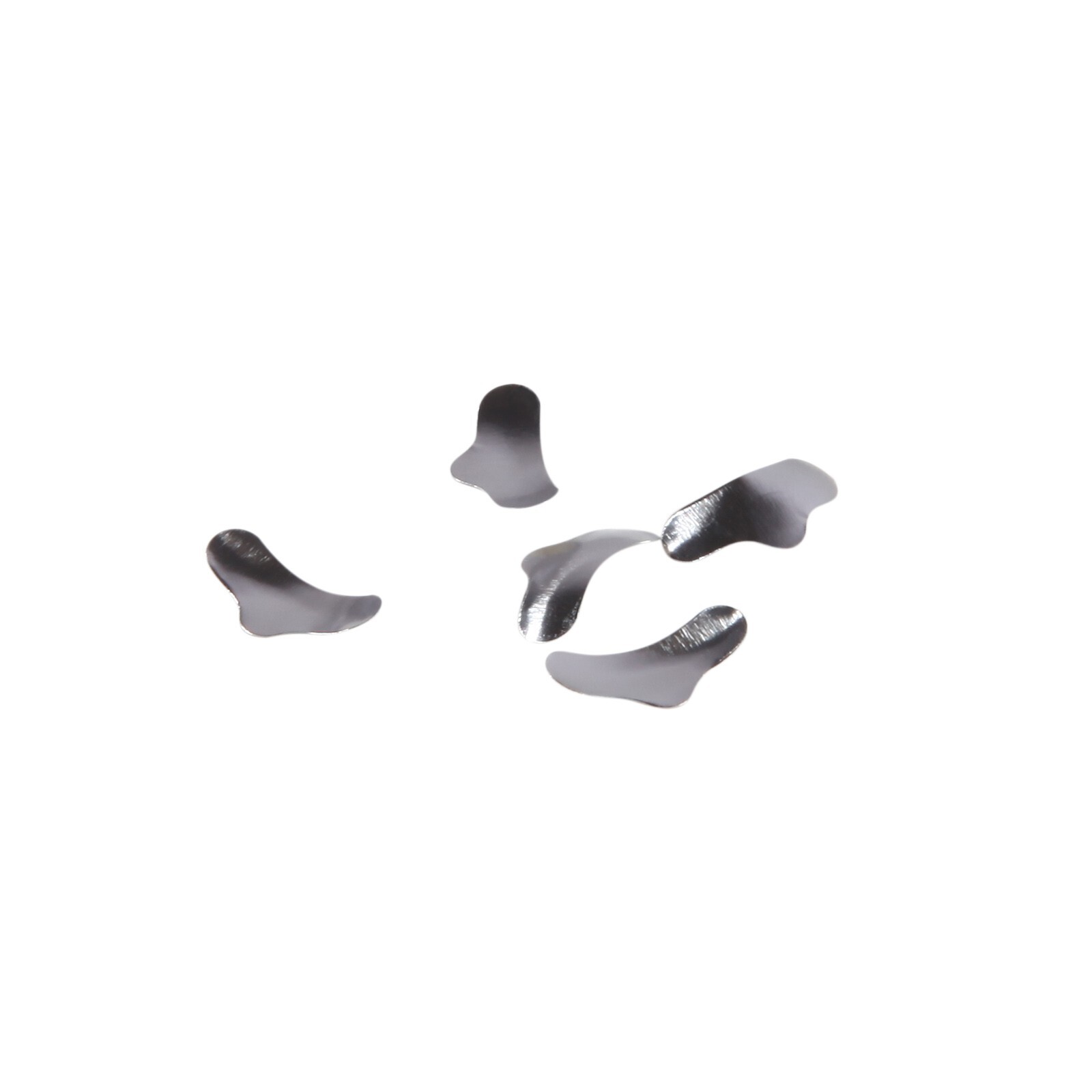 50 Pcs Dental Sectional Contoured Metal Matrices Refill Matrix Band Ledge Small