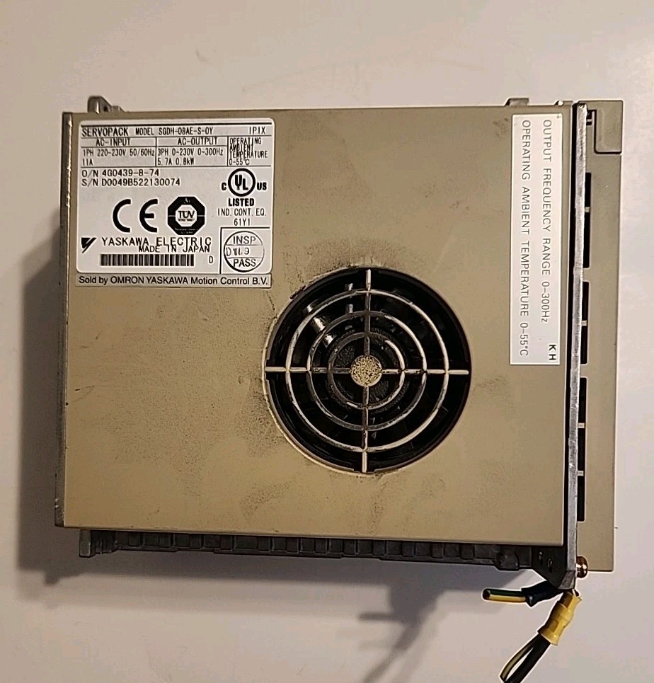 OMRON SGDH-08AE-S-OY (750W) AC SERVO DRIVE OUTPUT 3PH 5.7A 0.8KW – Free Ship