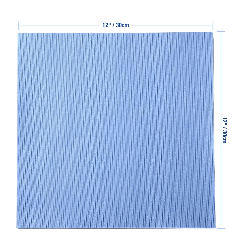 50pcs Sterilization Wrap Sheet Autoclave SMMS Non-Woven Wrap Sheets Crepe Paper