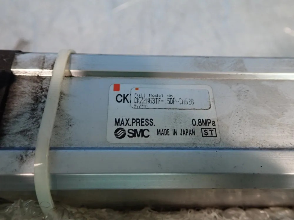 SMC CKZ2N63TF-15DP-DA528 PNEUMATIC CLMAP CYLINDER 0.8 MPA 08250562218