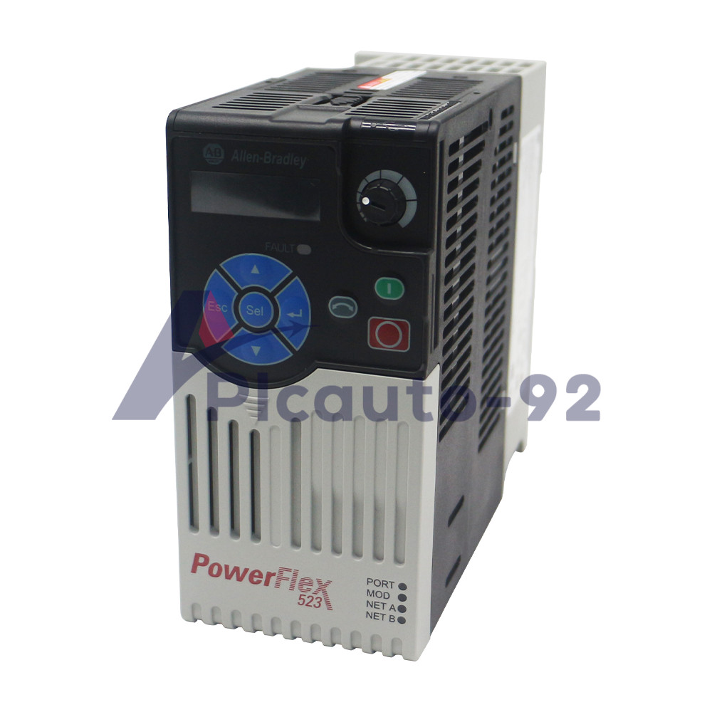 New Factory Sealed 25A-D1P4N104 Allen Bradley PowerFlex 523 AC Drive 0.4 kW