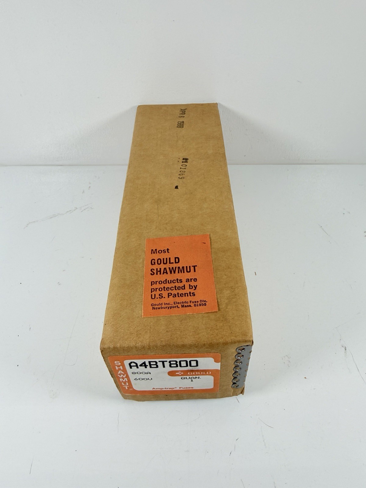 GOULD Shawmut A4BY800 Fuse 600 VAC 800 Amps Class L Current Limiting