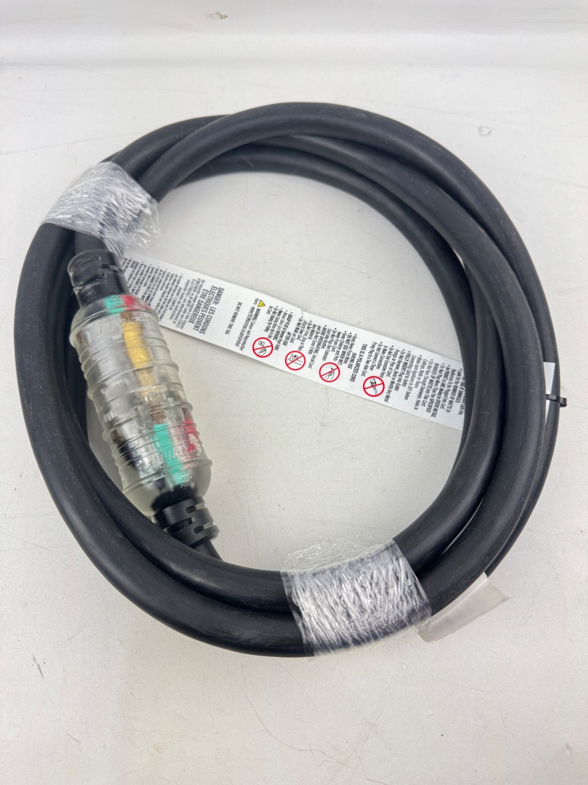 Reliance Controls PC3010M Generator Power Cord 30-Amp L14-30 10 Foot