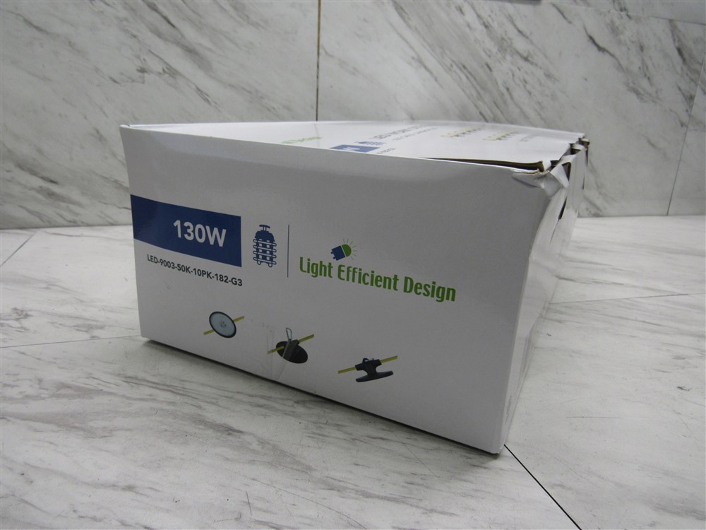NEW IN BOX Light Efficient Design LED String Light 130W – 5000K – 16,000 Lumens!