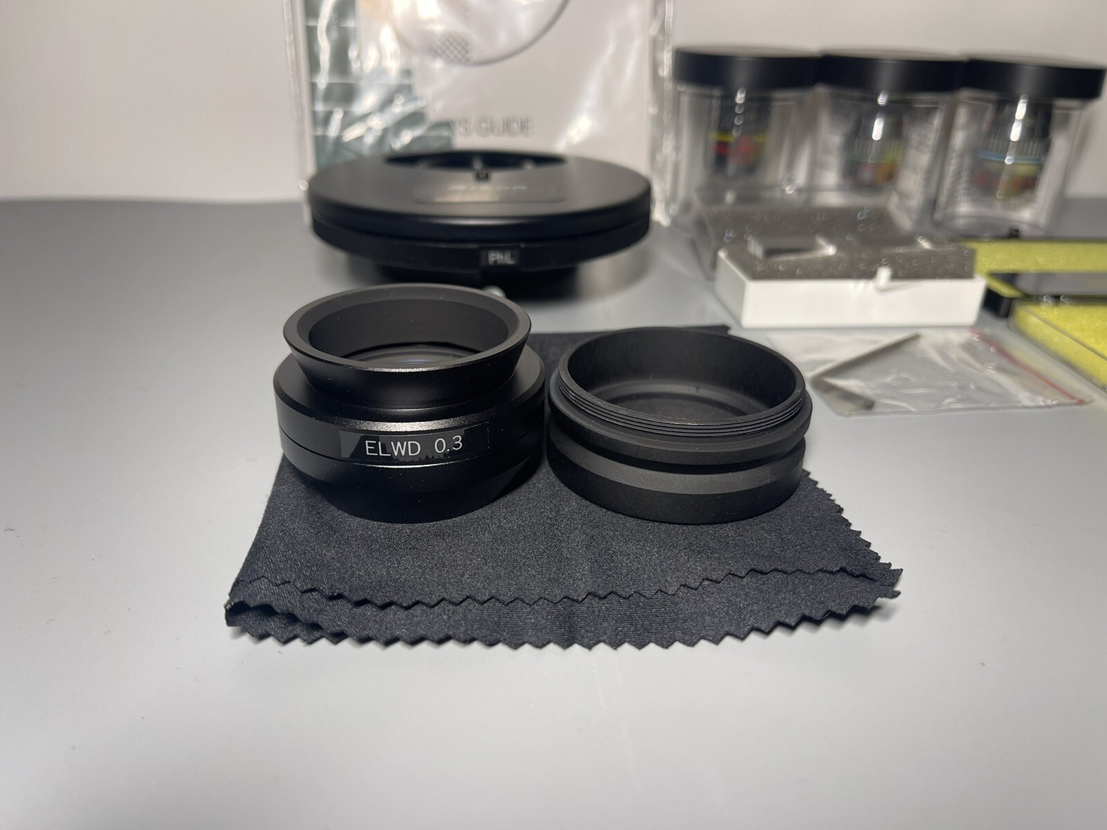 Nikon Phase Contrast + Objectives 10x 20x 40x HMC