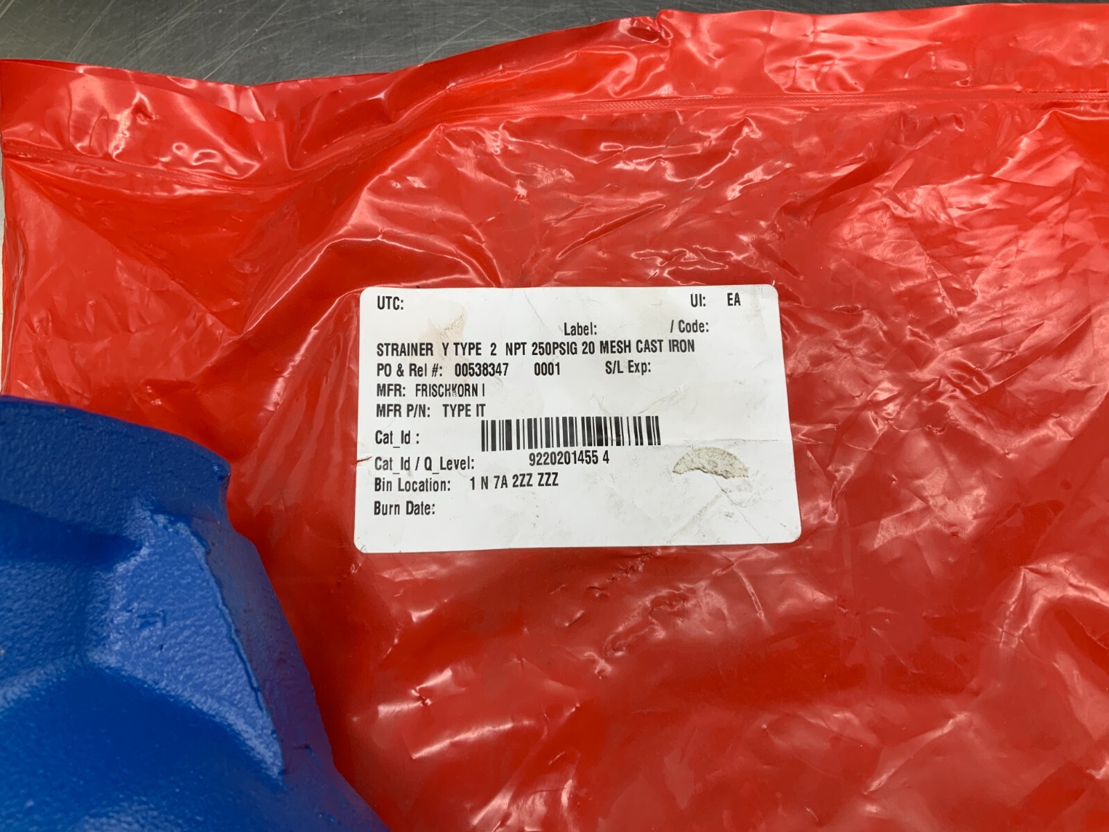 Spirax Sarco Y-Type Strainer Type 2 NPT 250 psig, 20 Mesh