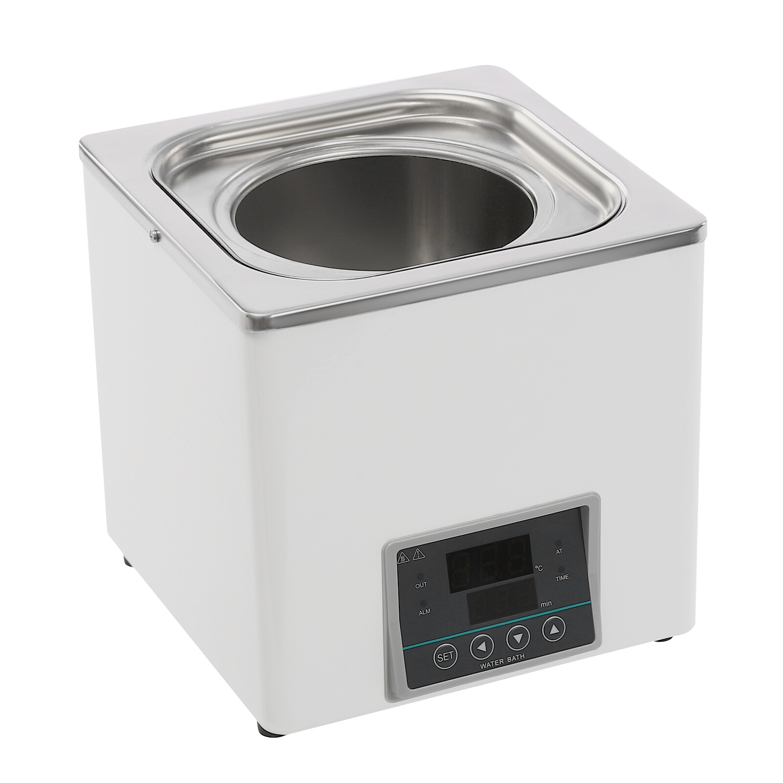 300W 3L Lab Water Bath Heater with Adjustable Lid and Safety Features