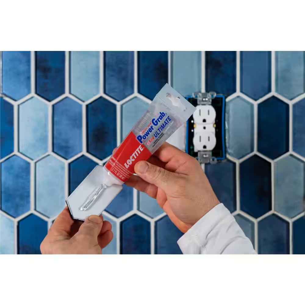 Power Grab Ultimate Instant Grab 2.7 Oz. SMP Construction Adhesive Crystal Clear