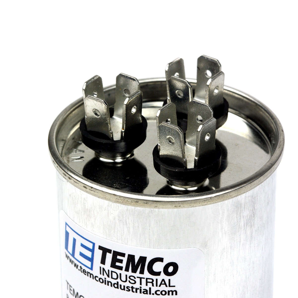 TEMCo 45+5 uf/MFD 370-440 VAC volts Round Dual Run Capacitor 50/60 Hz -Lot-1