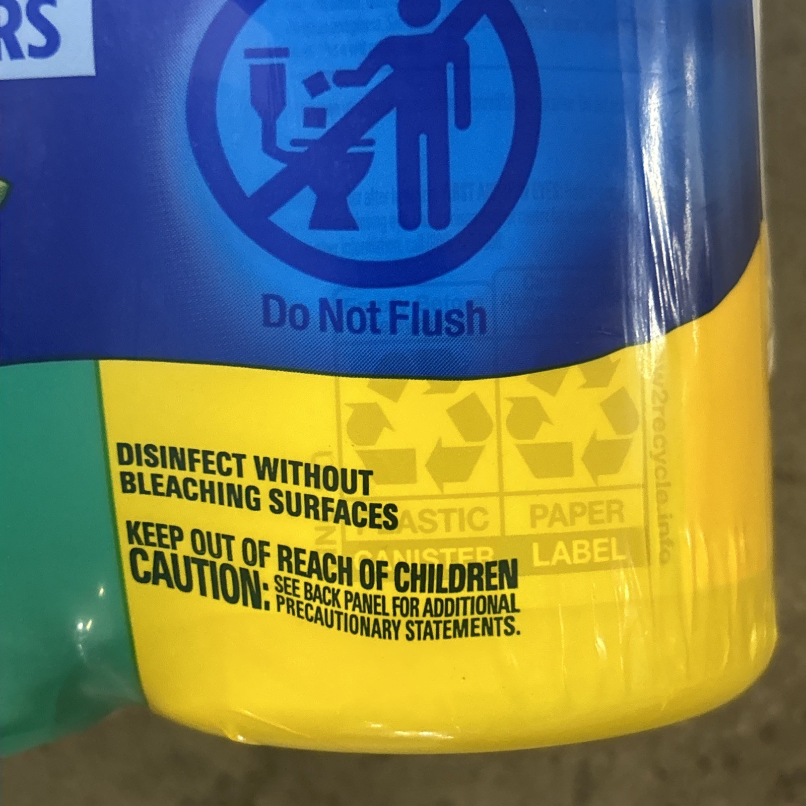 New Clorox Disinfecting Cleaning Wipes Crisp Lemon & Fresh Scent 3 Pack 105 Ct