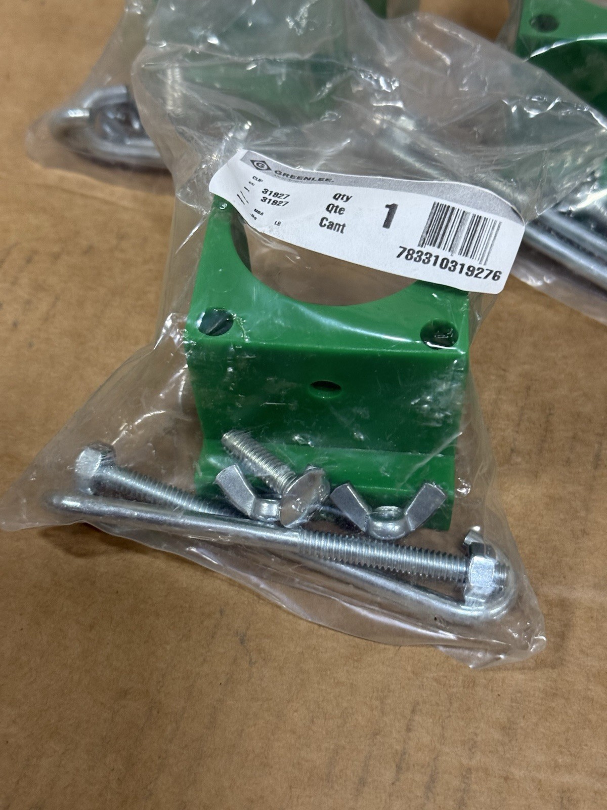 Lot of 7 – Greenlee 31927 Mounting Clip for Haines Cable Tray Roller – New