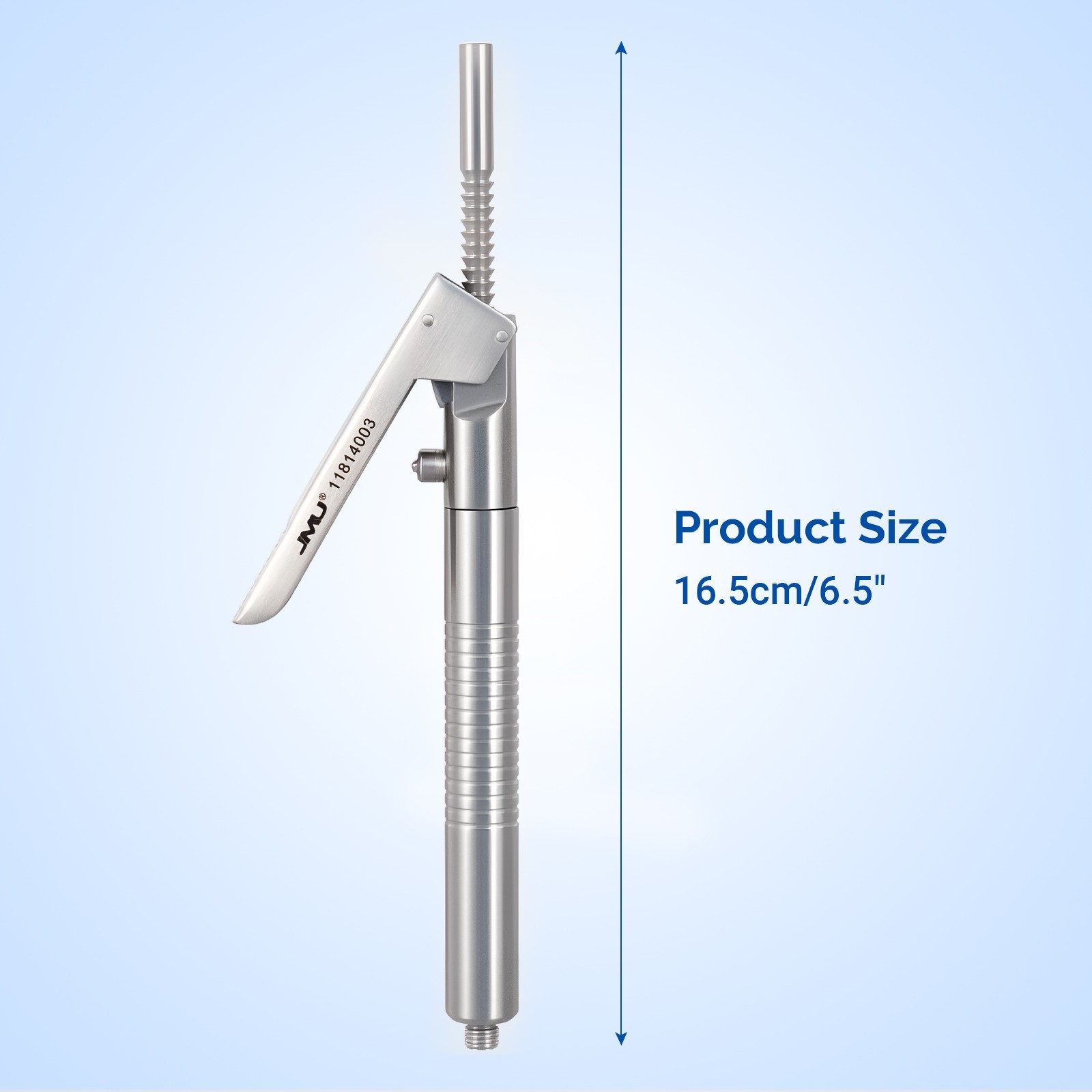 JMU 1.8ml Dental Aspirating Syringe Stainless Steel Reusable Anesthesia Tool
