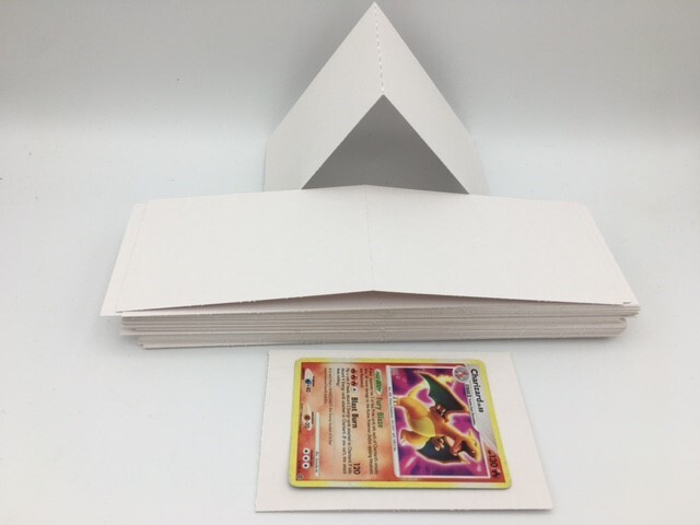 Cardboard Flat Vending 3″ x 4.5″ Card Folders Mail Shipping Stiffeners Insert