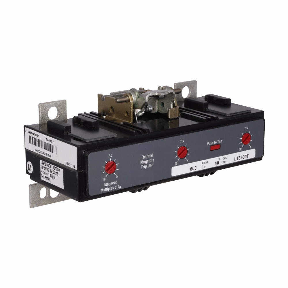 LT3400T – Cutler Hammer 400A 600VAC 3-Pole Thermal Magnetic Trip Unit for LD HLD