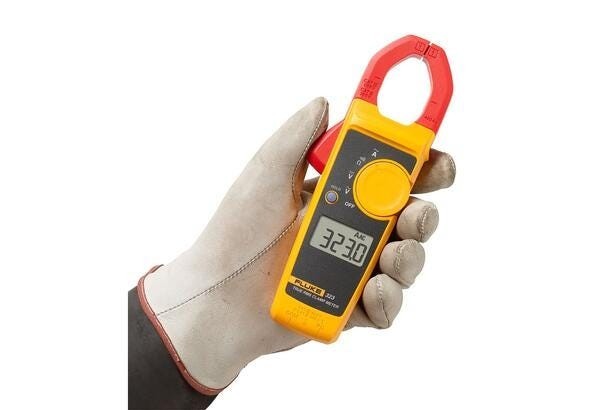 Fluke Clamp Meter 323 True Tester RMS 600V AC DC Measures AC Current 400 Amp New