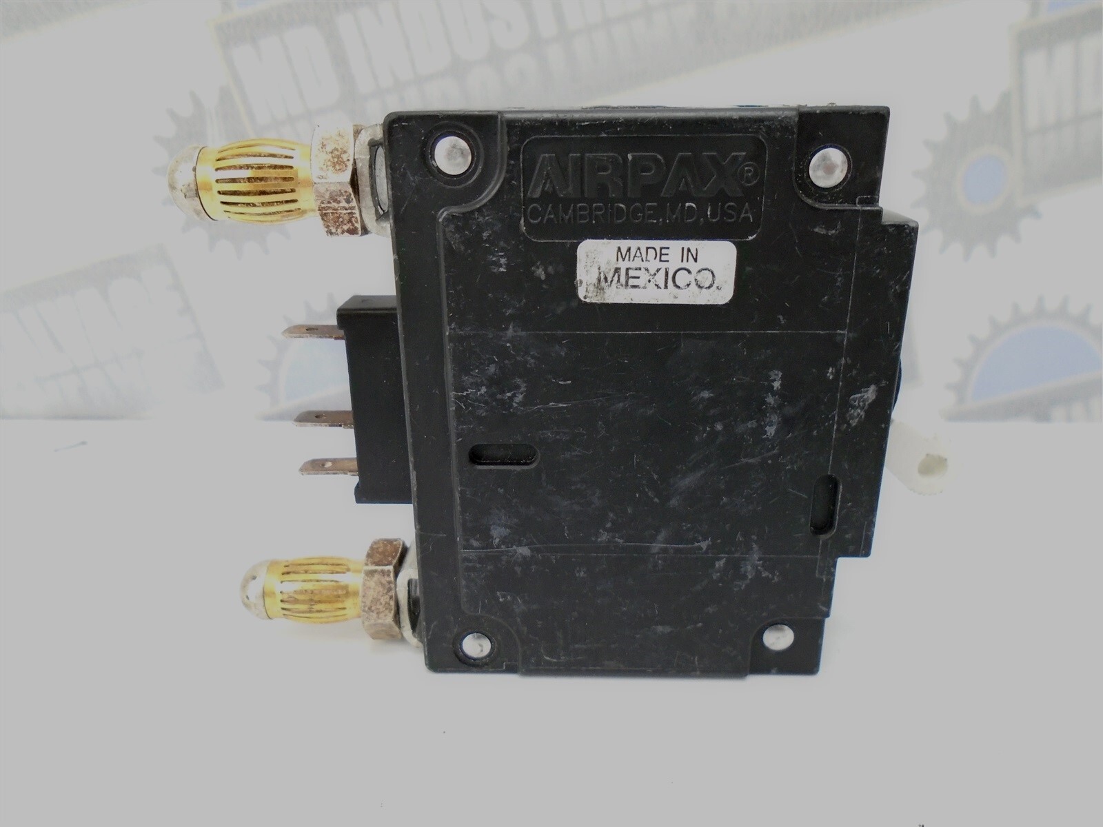 AIRPAX – CIRCUIT BREAKER – 15A – IMLK1-1RS5-30625-9 – BULLET WHITE THROW – 80V