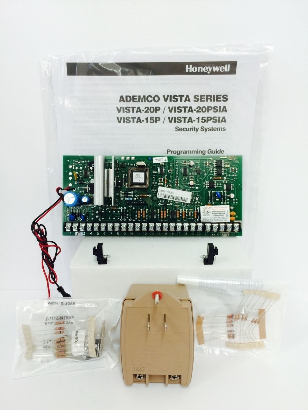 Honeywell Home Resideo, Ademco Vista-20P Alarm Control Panel Complete white