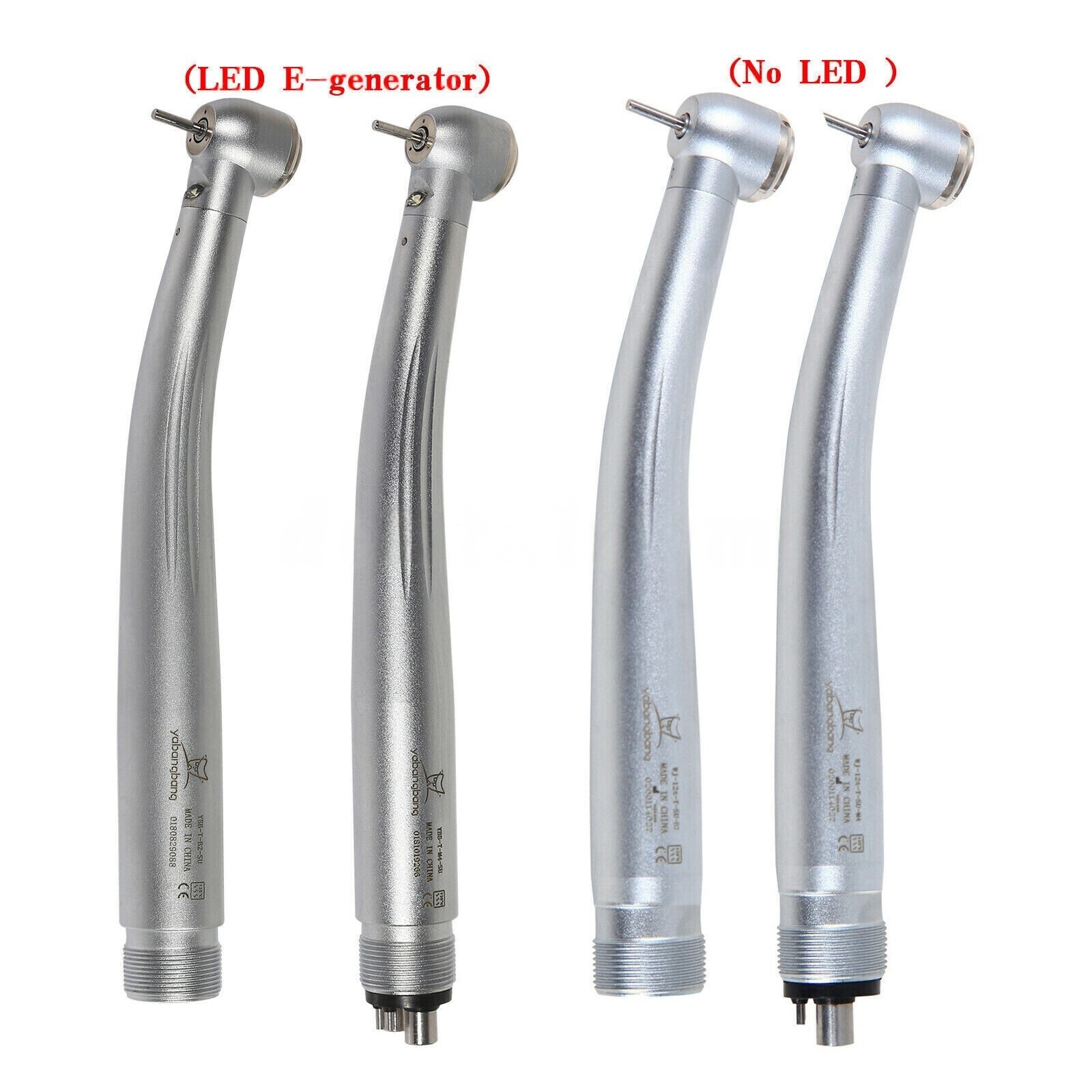 1-10 Yabangbang Dental LED E-generator / High Speed Handpiece 4/2 Hole NSK Style