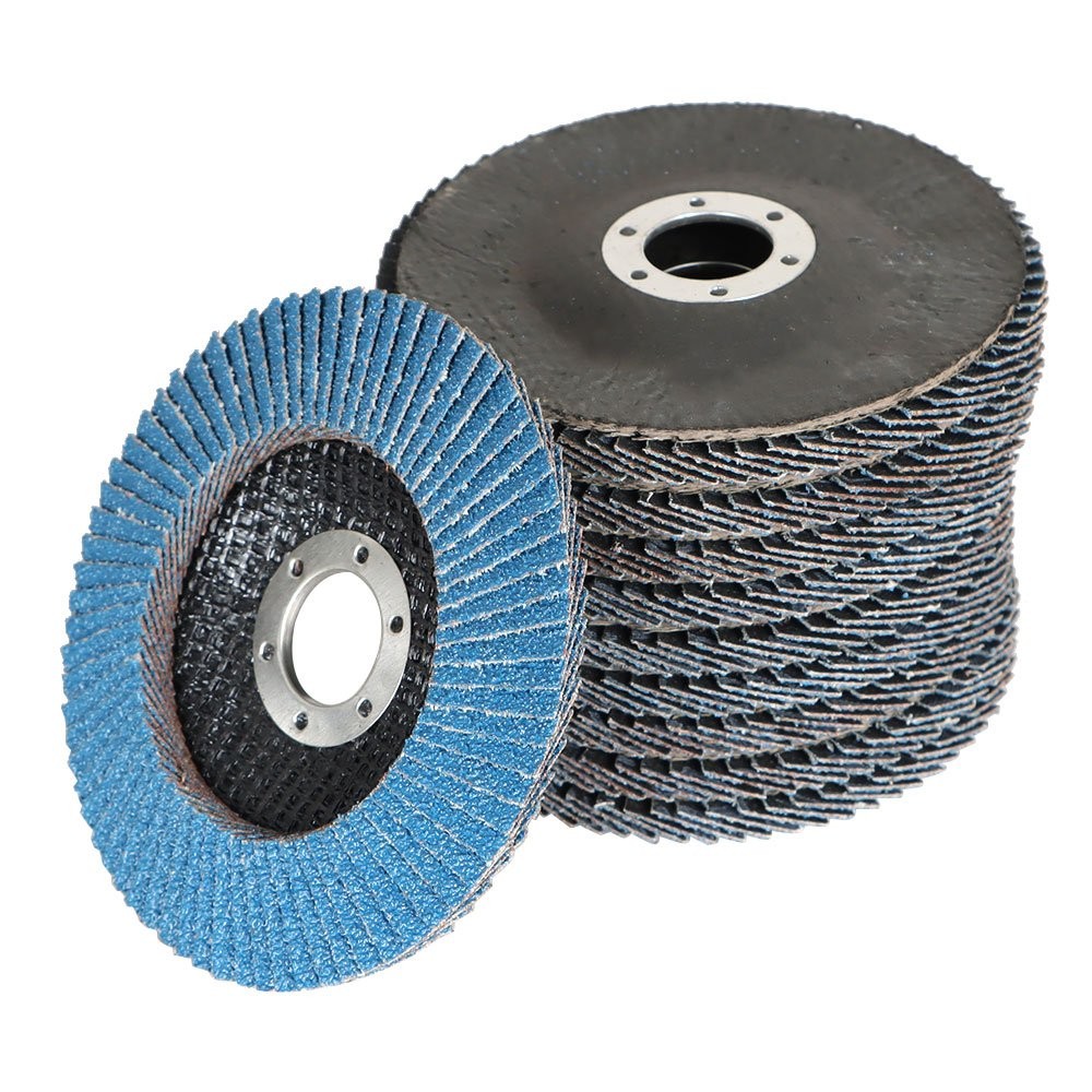 200Pack 4-1/2″×7/8» 40 Grit T29 Premium Zirconia Flap Disc Sanding Grinding