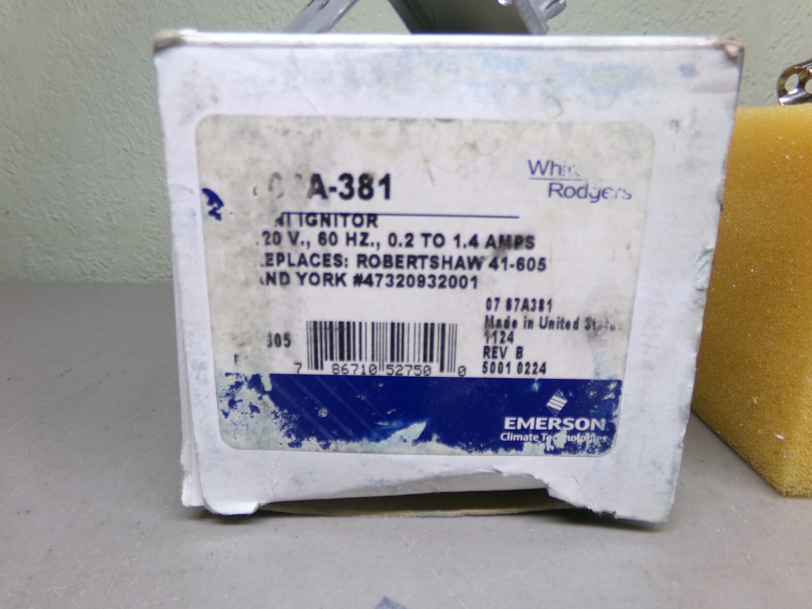 WHITE-RODGERS 767A-381 MINI IGNITOR