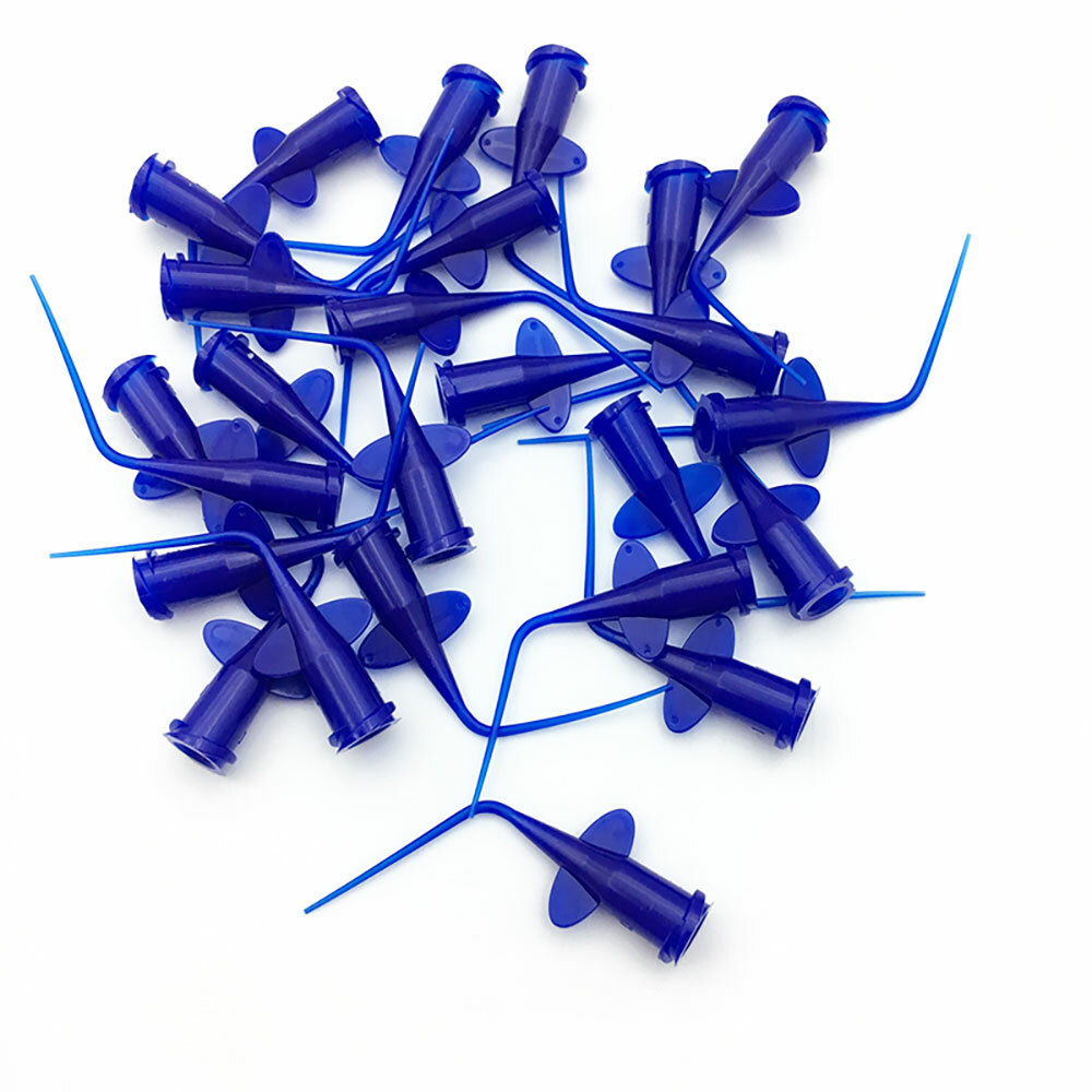 Dental Disposable Irrigation Tip Endo Root Canal Syringe Tip Plastic 0.25/0.35mm