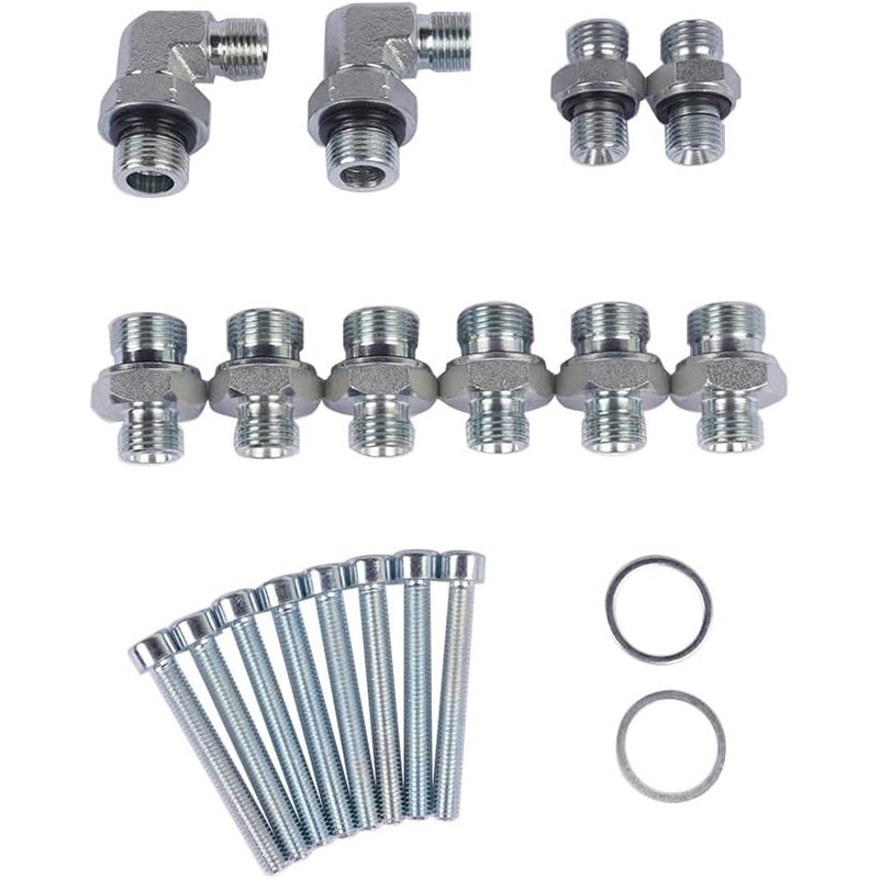 Three-Way Diverter Valve Kit for 1-2 Ton Mini Excavators AGT Diggit Eingp Miva