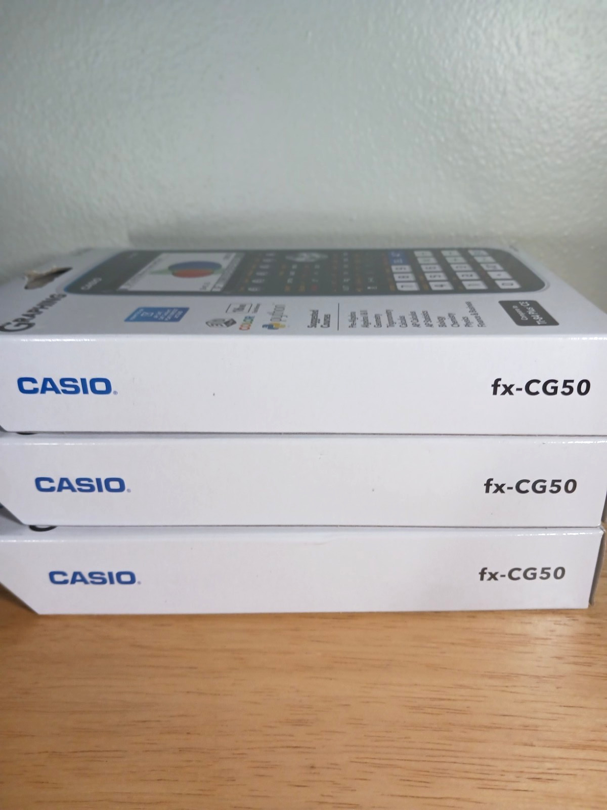 Casio Fx-CG50 Graphing Calculator Lot of 3 New Please Read Description